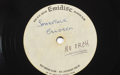 Elton John: An acetate recording of Smokestack Children