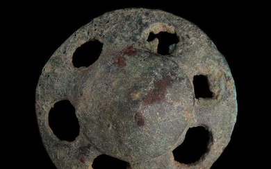 European Bronze Age Bronze Miniature Domed Boss Buckle (No Reserve Price)
