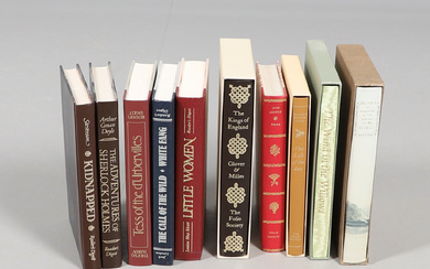 FIVE VOLUMES PUBLISHED BY THE FOLIO SOCIETY, AND FIVE OTHERS VARIOUS.