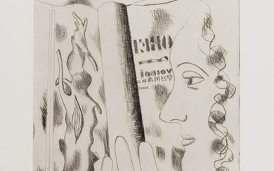 Fernand Léger (1881-1955) Profil de Femme (Saphire 14)