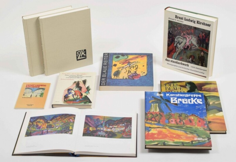 [Fine Arts: Monographs & Reference Work] [Ernst Ludwig Kirchner] Ernst Ludwig Kircher. Mit einem kritischen...