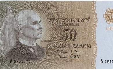 Finland 50 Markkaa 1963