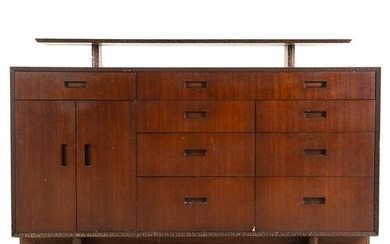 Frank Lloyd Wright Buffet Console with Shelf