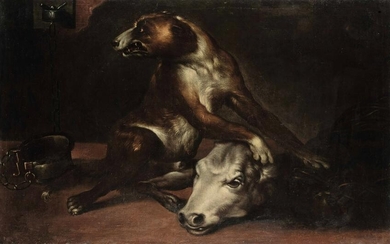 Frans Snyders (Anversa 1579-1657), cerchia di, Cane con