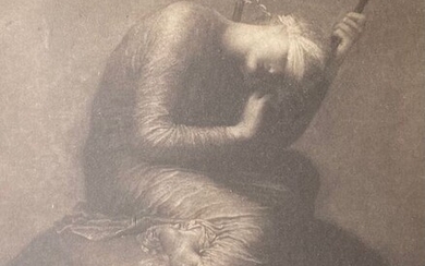 Frederick Hollyer (1838-1933) - 1897 - Hope (After G.F. Watts)