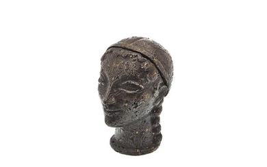 French Bronze Bust Box