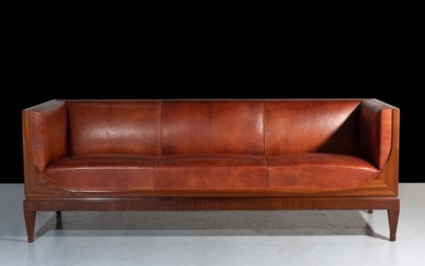 Frits HENNINGSEN 1889-1965 Canapé dit « Box sofa » – circa 1930