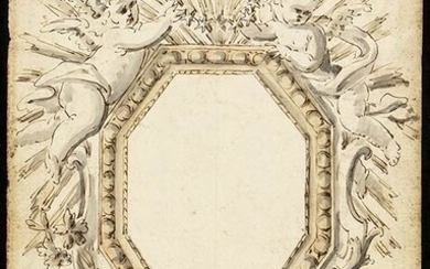 GIUSEPPE VALADIER (Rome, 1762 - 1839), ATTRIBUTED TO Recto: framed...