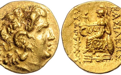 GRIECHENLAND, THRAKIEN. Lysimachos, 323-281 v.Chr., AV Stater (88-86 v.Chr.), Kallatis. Posthum unter Mithridates VI.Eupator