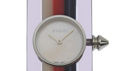 GUCCI Vintage web 143.5 Bangle Watch Ladies Watch