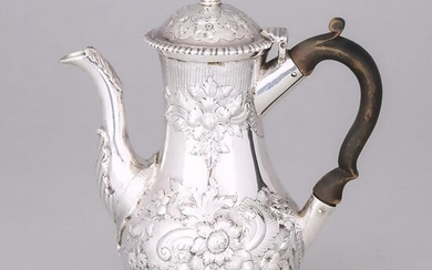George III Silver Small Coffee Pot, John Scofield
