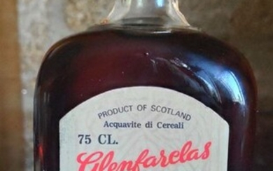 Glenfarclas 21 years old Selected and Bottled for Edward Giaccone - Original bottling - b. 1970s - 75cl