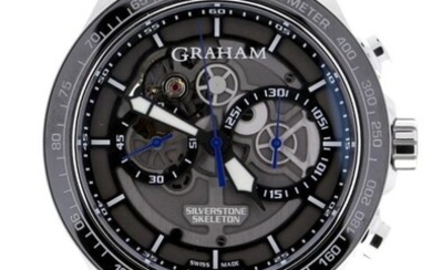 Graham - Silverstone RS Skeleton Blue Limited Edition 250 Pieces - 2STAC3.B01A.K91F - Unisex - 2020