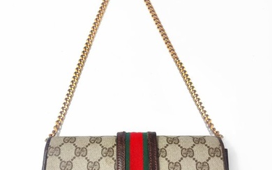 Gucci - Vintage Monogramma Ophidia con Catena Shoulder bag