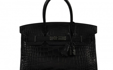Hermès Birkin So Black 30, 2010 Limited Edition