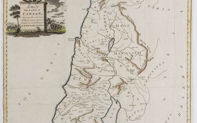 Holy Land.- Conder (Thomas) A Map of The Land of Canaan, 1799; and 2 others of the region (3)