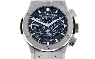 Hublot - a Classic Fusion chronograph wrist watch, 45mm.