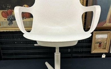 IKEA Made in Italy ( composite ODGER SWIVEL armchair ). Marked on base, fine condition, comfortable