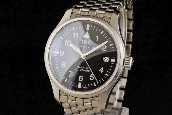 IWC - Schaffhausen Pilot's Watch Mark XV - "NO RESERVE PRICE" - 3253 - Men - 2000-2010