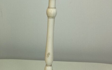 Ivory tall talcum powder dispenser - Certificate included - Ivory - Circa 1875