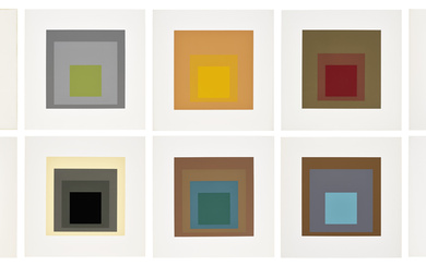 JOSEF ALBERS (1888-1976) Homage to the Square: Ten Works b...