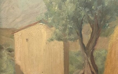 Jerace Gaetano (Polistena, 1860 - Napoli, 1940 ) - Paesaggio