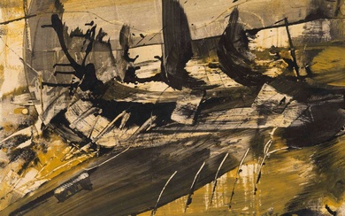 Krijn Giezen (1939-2011), Abstracte compositie