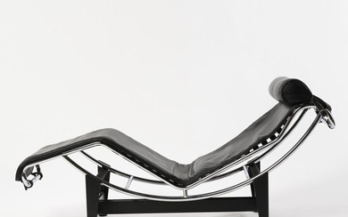 Le Corbusier ; Charlotte Perriand ; Pierre Jeanneret , Chaise longue 'LC 4', 1928, H....