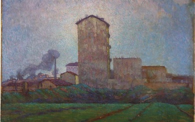Carlo Erba (Milano, 1884 - Vicenza, 1917), Le prime case della città, (1910-11)