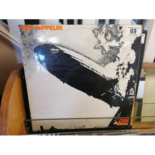Led Zeppelin I Plum/Orange First Pressing A1/B1