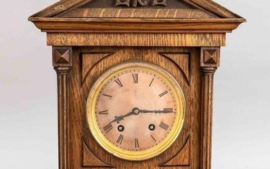 Lenzkirch table clock, wood, m