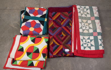 Lot of Vintage Handmade Quilts