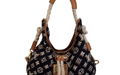 Louis Vuitton - Limited Edition Navy Cruise Bulles MM Hobo Bag Shoulder bag