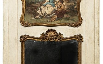 Louis XV-Style Truemeau Mirror