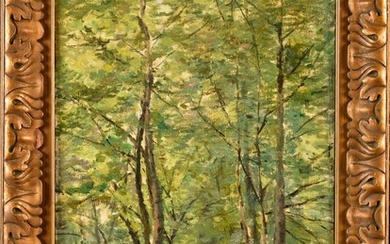 Lucien FRANK (1857-1920) Chemin en forêt... - Lot 69 - Osenat