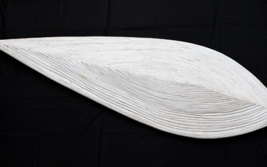 Lucy Le Feuvre (b1958) sculpture 'Vessel ' birch plywood 1999....
