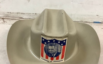 Lyndon B. Johnson U.S.A. hat 15.5in.long