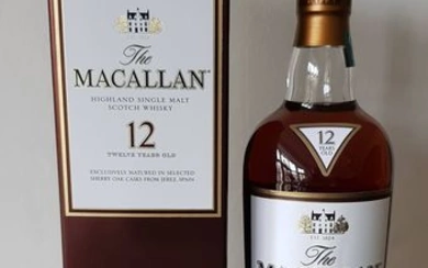 Macallan 12 years old Sherry Oak Casks - Original bottling - 700ml