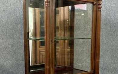 Maison Krieger Paris: rare display case in rosewood, Napoleon III period - Wood - 19th century