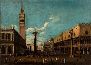 Maniera di Antonio Canal, detto il Canaletto VIEW OF PIAZZA SAN MARCO, VENICE