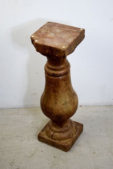 Marble Column Pedestal Display Base/Stand - Italian Interior Design - 18th Century - Neoclassical - Marble - 18th century