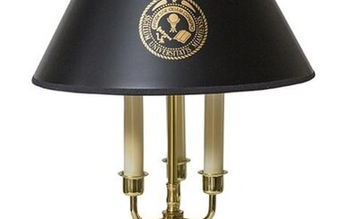 Marble & Brass Table Lamp