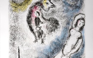 Marc Chagall (1887-1985) - Celui qui dit les choses sans rien dire, 1976 - PLATE 8