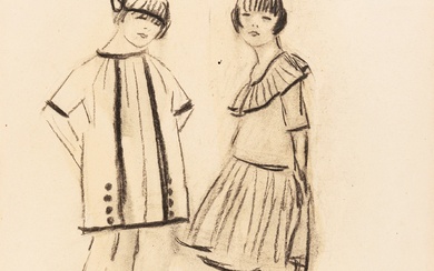 Marcello Dudovich (Trieste 1878 - Milano 1962) La Rinascente - Models for girls, 1919