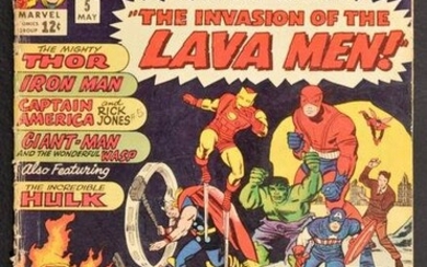 Marvel Comics THE AVENGERS #5
