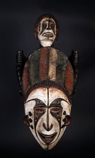 Mask (1) - Wood - Nigeria - 1st half 20th century