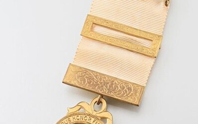 Médaille de poitrine de Compagnon en métal...