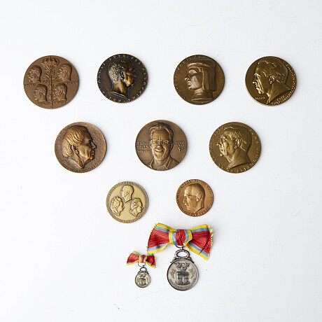 Medals commemorative coins Medaljer minnesmynt