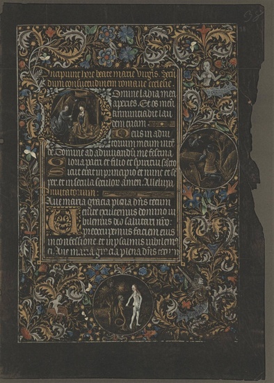 [Medieval manuscripts]. Das Schwarze Gebetbuch des Herzogs Galeazzo...