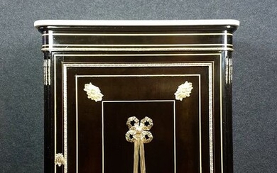 Meuble d'appui - Napoleon III - Bronze, Marble, Blackened wood - Mid 19th century